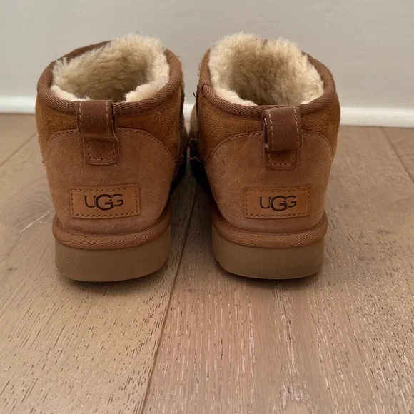 UGG Boots Classic Ultra Mini in Chestnut - Picture 9 of 14